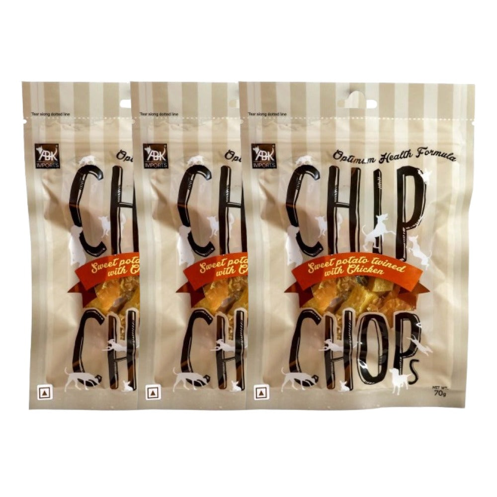 Chip Chops Sweet Potato Chicken Dog Treats