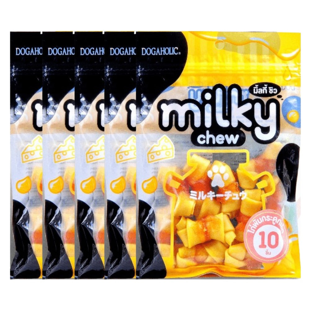 Dogaholic Milky Chew Cheese Chicken Bone Style