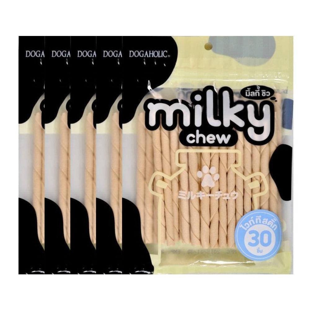 Dogaholic Milky Chew Stick Style Dog Treats