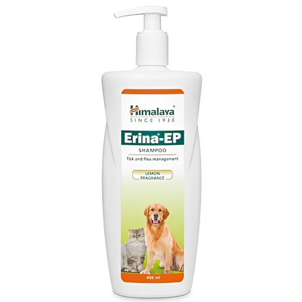 Himalaya Erina EP Tick and Flea Shampoo for Dogs and Cats