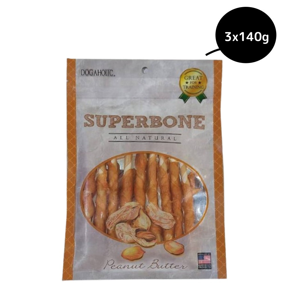 Super Bone Chicken Peanut Butter Stick Dog Treats