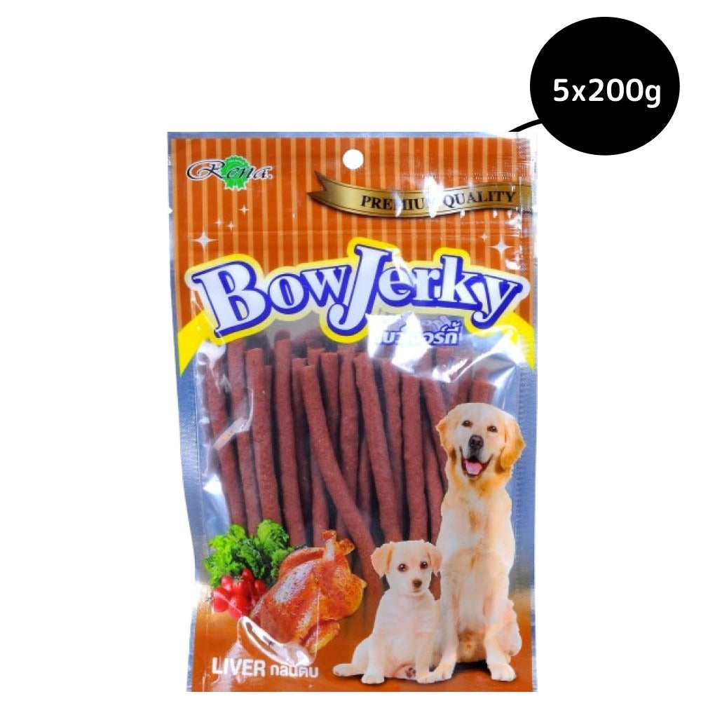 Rena BowJerky Liver Sticks Dog Treats