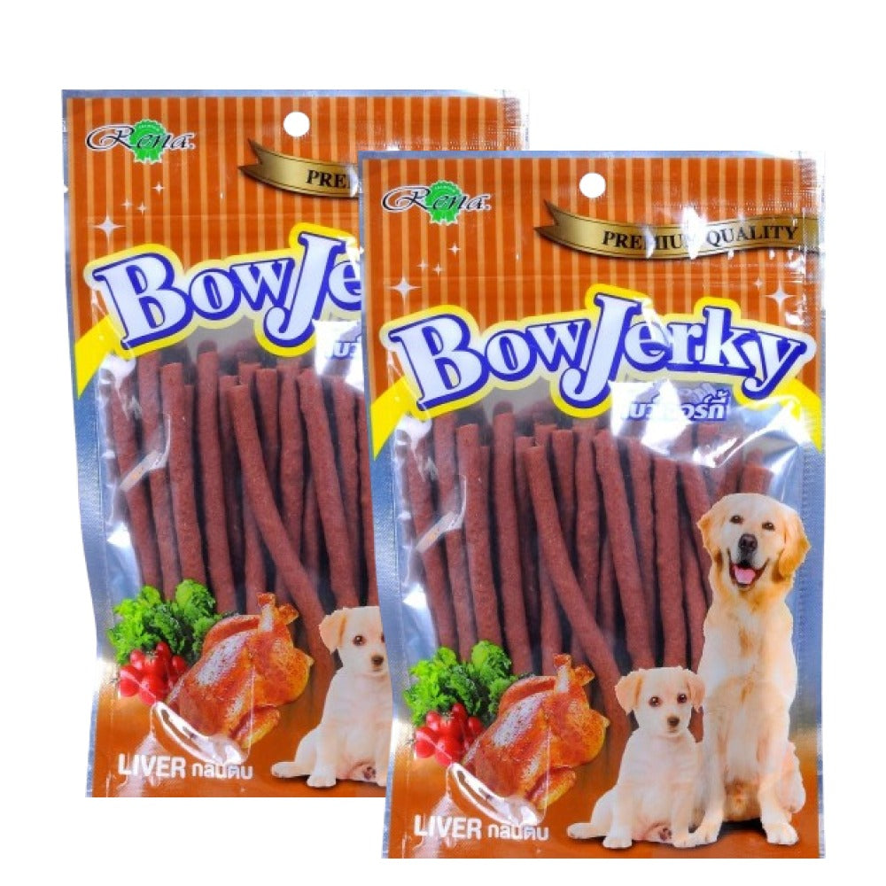 Rena BowJerky Liver Sticks Dog Treats