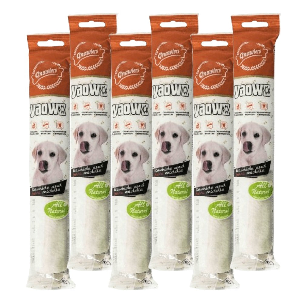 Gnawlers Yaowo Medulla Roll Dog Treats (9 inch)