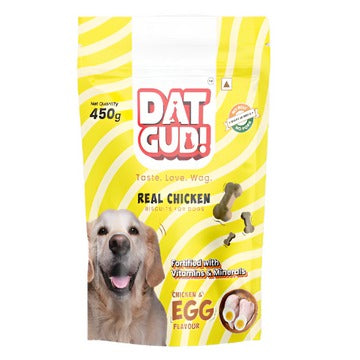 DatGud Chicken and Egg Flavoured Biscuits Dog Treats