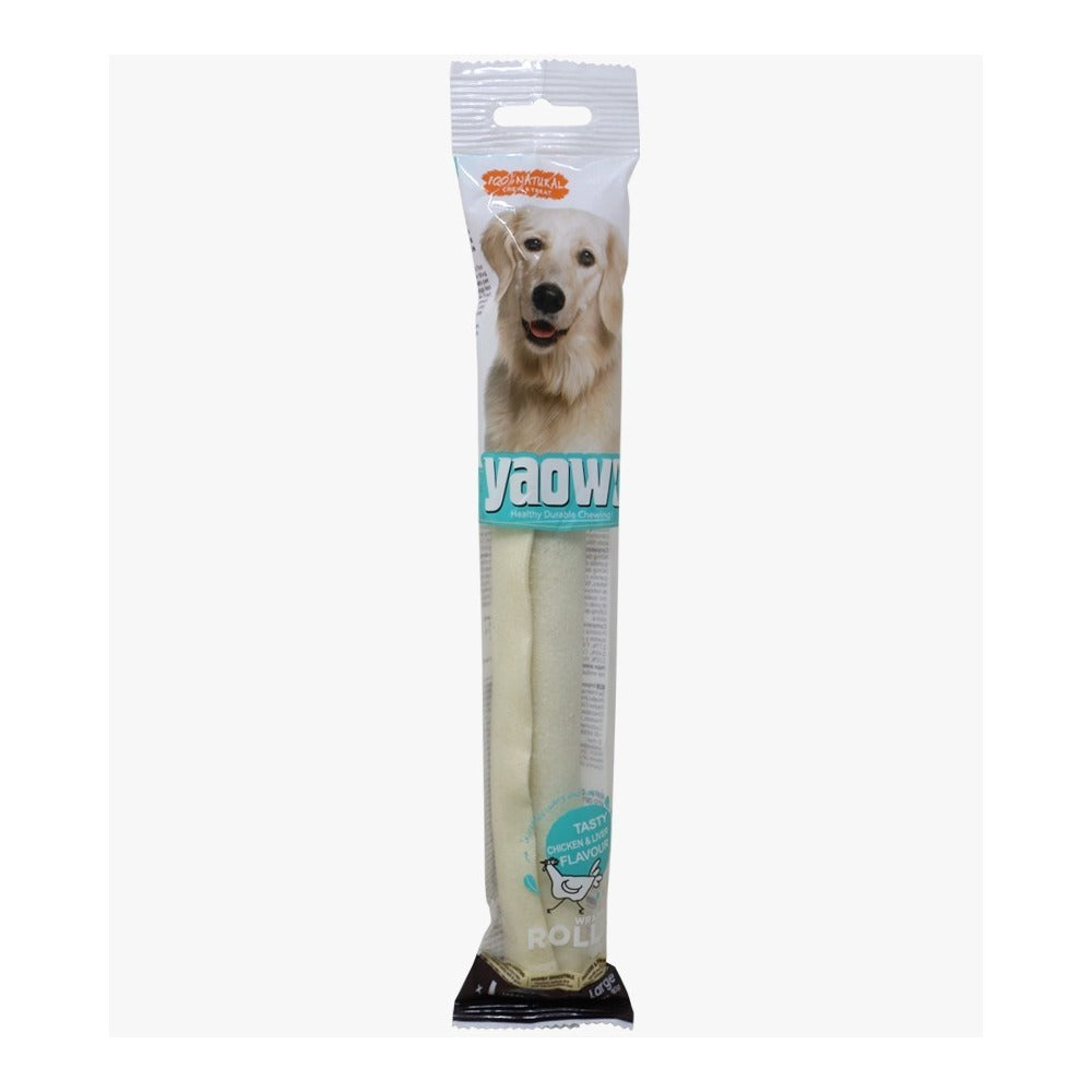 Gnawlers Yaowo Medulla Roll Dog Treats (9 inch)