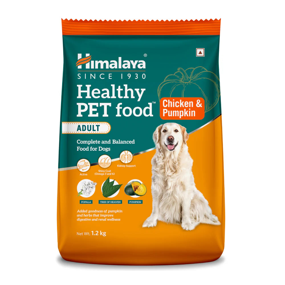 Himalaya Chicken & Pumpkin Dry Food and Chicken Healthy Treats Adult Dog Combo