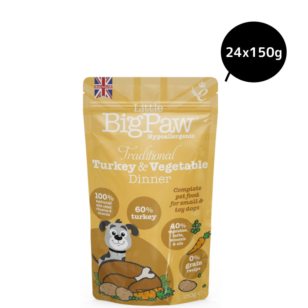 Little Big Paw Turkey & Vegetable Dinner Dog Wet Food