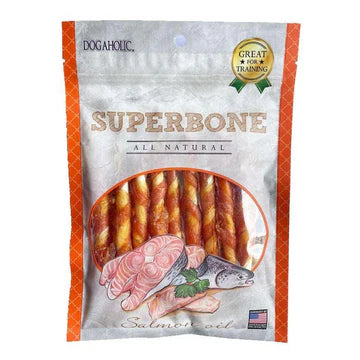 Super Bone Salmon Oil Stick Dog Treats