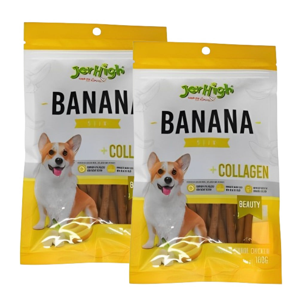 JerHigh Banana Stick Dog Treats