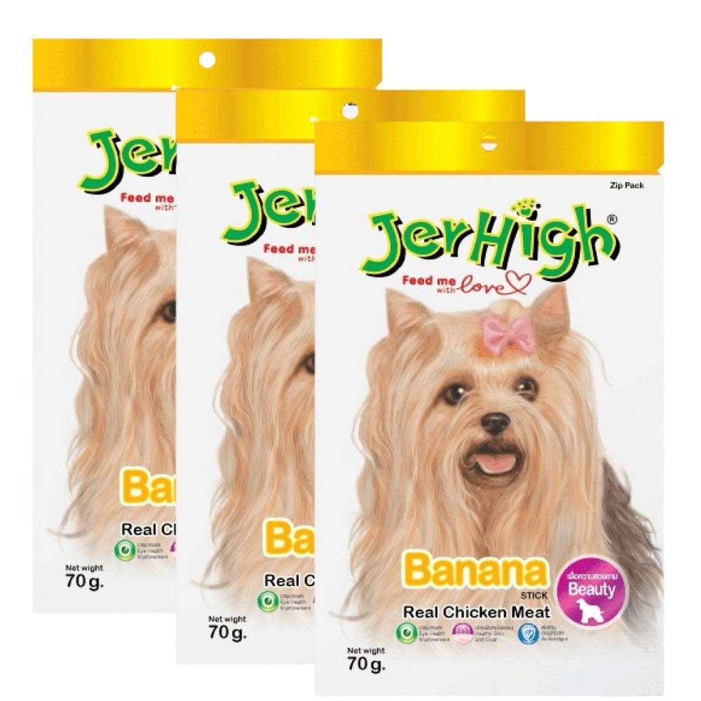 JerHigh Chicken Banana Dog Treat