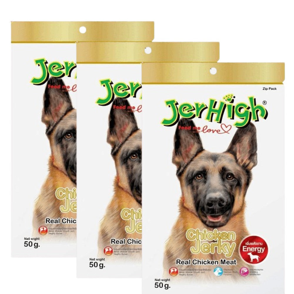 JerHigh Chicken Jerky Dog Treats