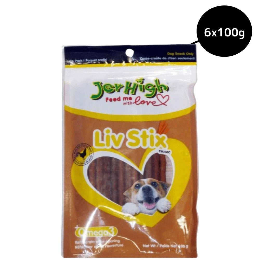 JerHigh Liver Stix Dog Treats