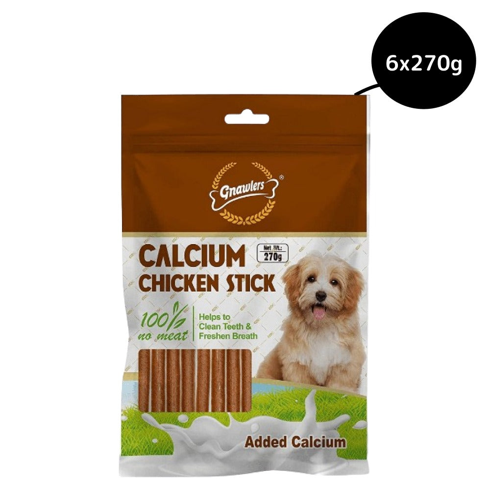 Gnawlers Calcium Chicken Stick Dog Treat