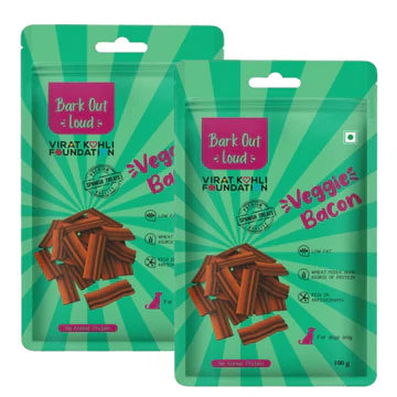 Bark Out Loud by Vivalidis Veggie Bacon Vegan Spanish Dog Treats