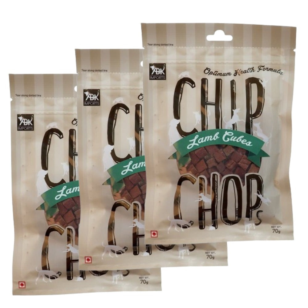 Chip Chops Lamb Cubes Dog Treats