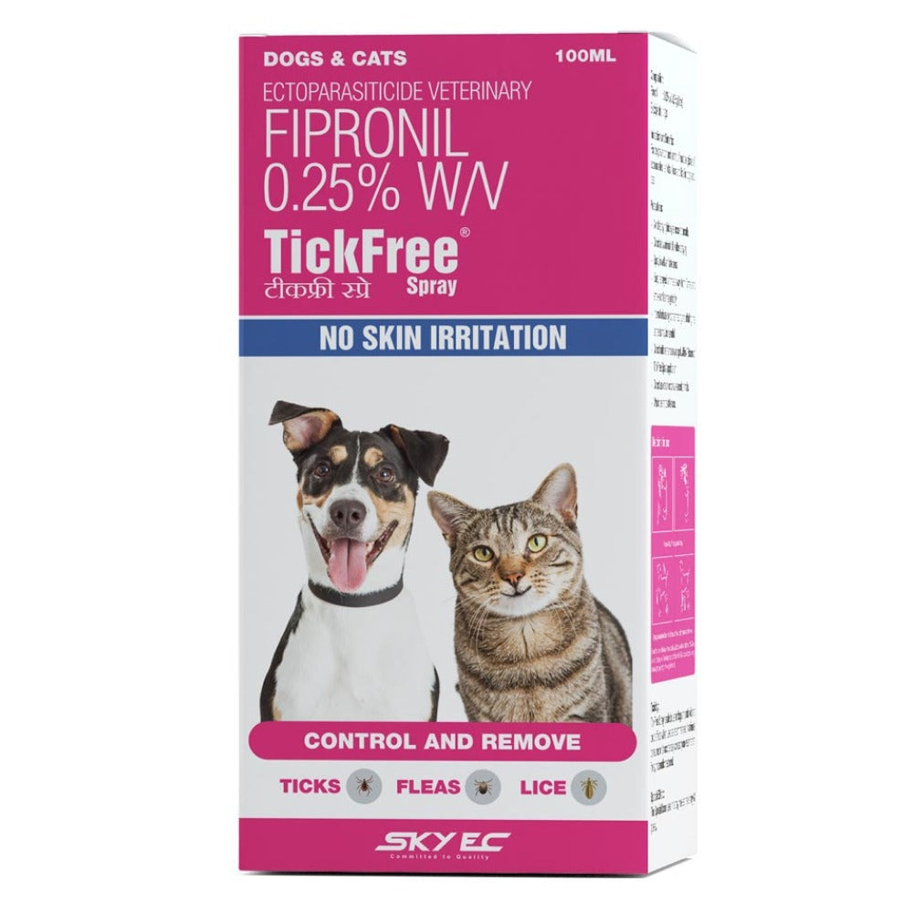 Areion Vet Feli D Suspension Kitten Dewormer and Tick Free Anti Tick & Flea Spray Combo