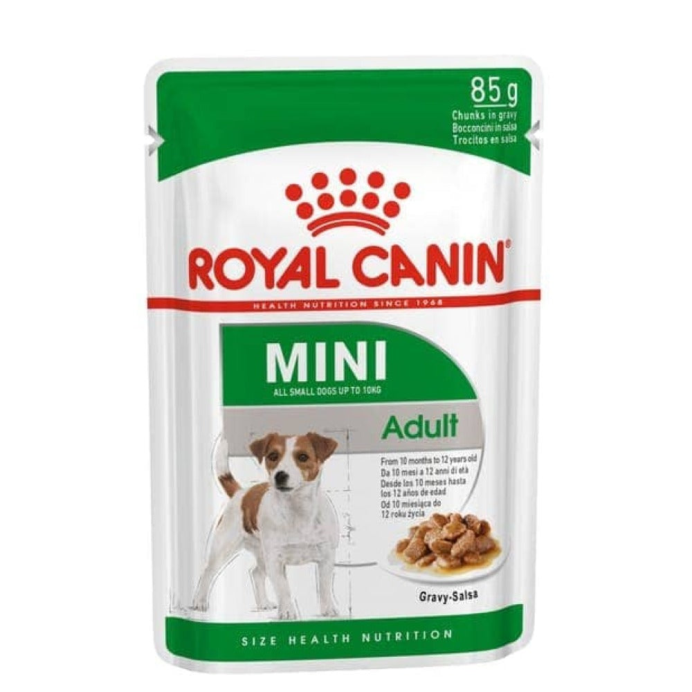 Royal Canin Mini Adult Dog Dry Food and Wet Food Combo