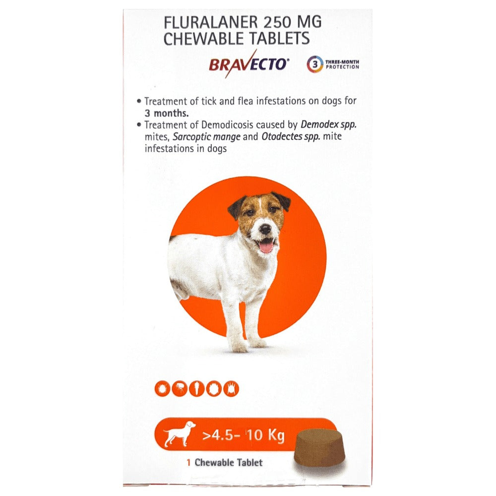 MSD Animal Health Bravecto Tablet 20-40 kg and 4.5-10 kg Combo