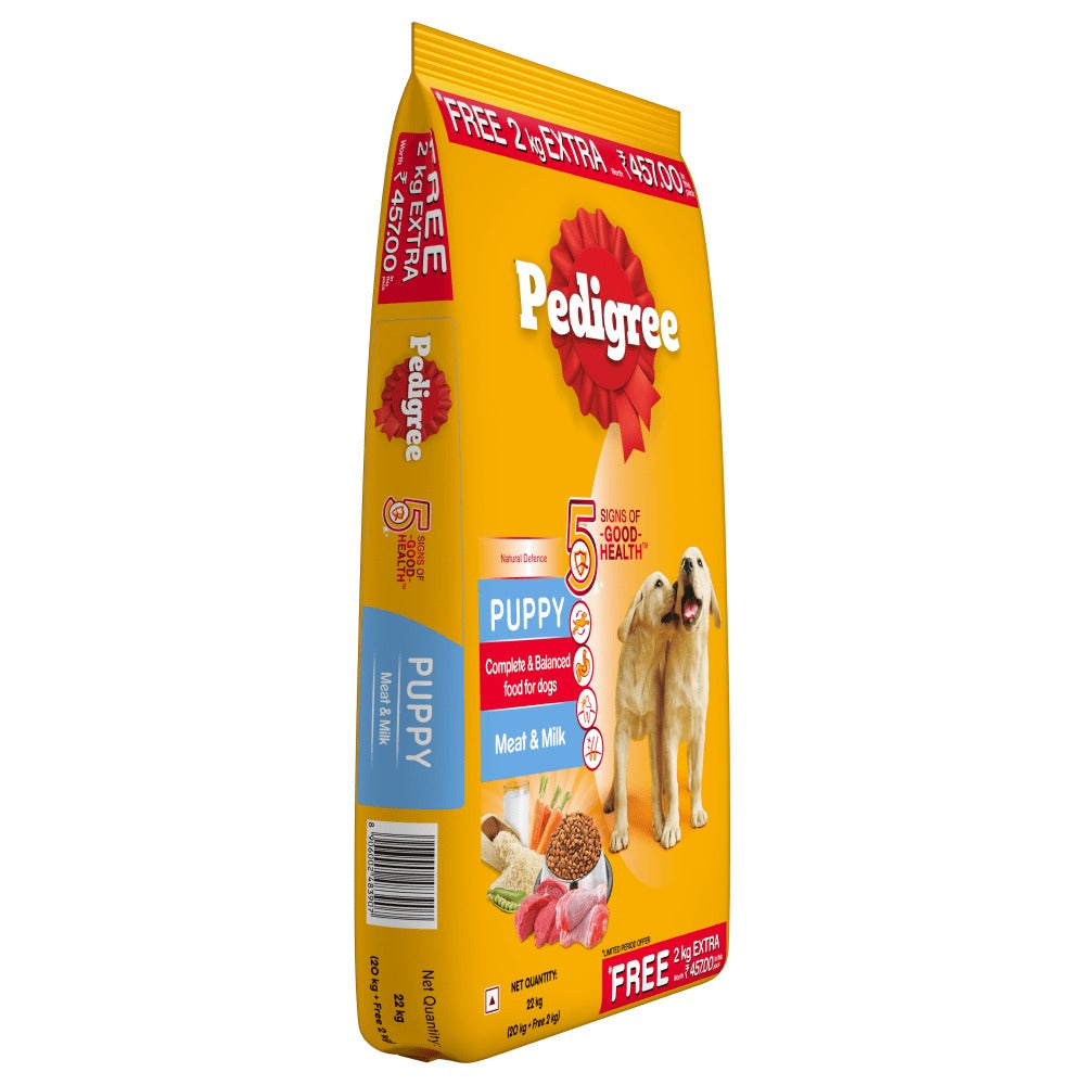 Pedigree Meat & Milk Puppy Dog Dry Food