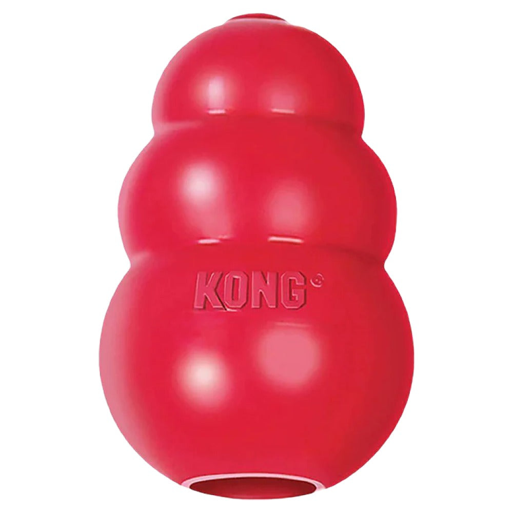 Chip Chops Roast Chicken Strips & Kong Classic Red Toy Combo for Dogs