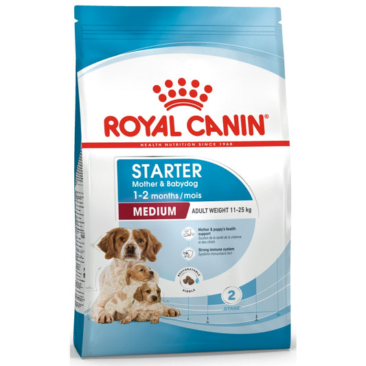 Royal Canin Medium Starter Dry Food for Medium Breed Dog and Puppies