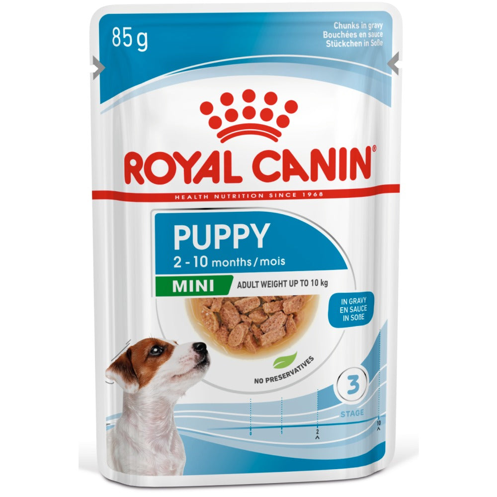 Royal Canin Mini Puppy Gravy Dog Wet Food