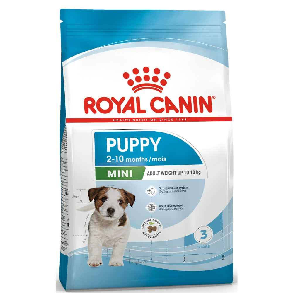 Royal Canin Mini Puppy Dog Dry and Wet Food Combo