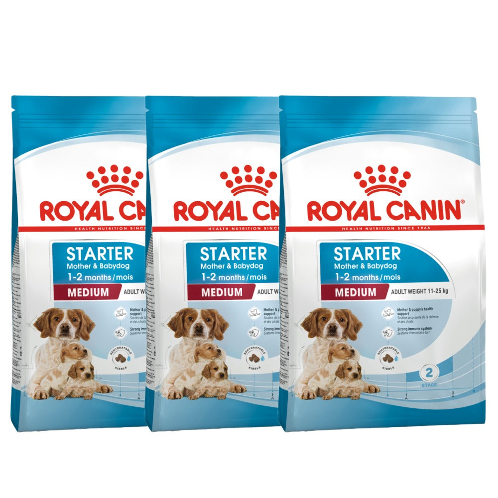 Royal Canin Medium Starter Dry Food for Medium Breed Dog and Puppies