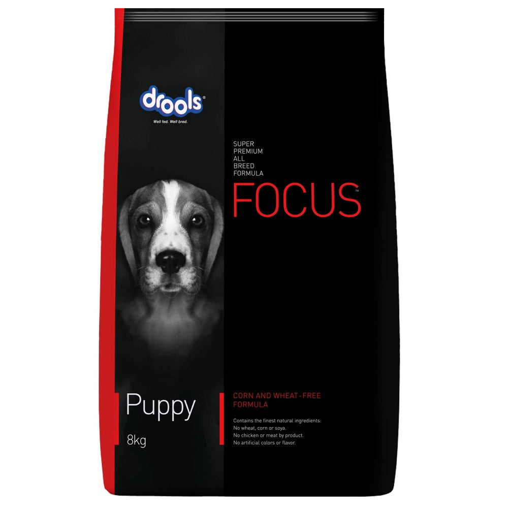 Drools Focus Super Premium Puppy Dog Dry Food | Corn & Wheat Free Formula