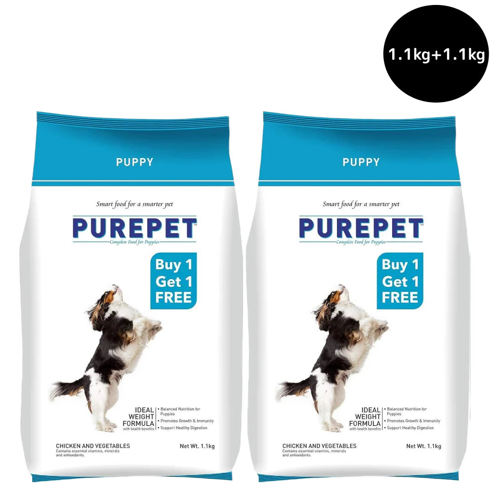 Purepet Chicken & Vegetable Puppy Dog Dry Food