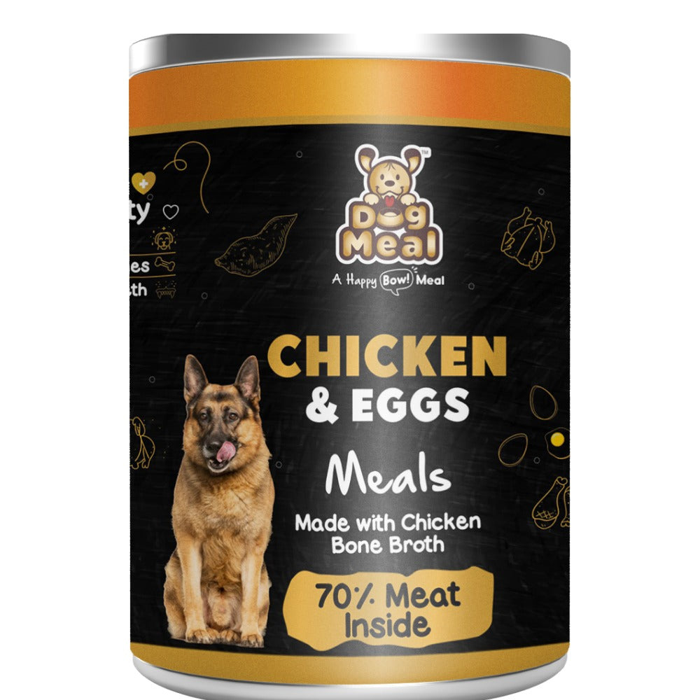 Dog Meal Chicken and Egg Meals Dog Wet Food