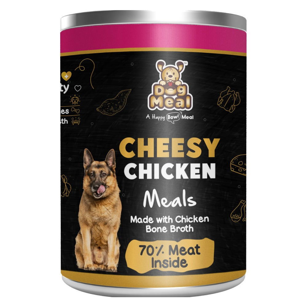 Dog Meal Cheesy Chicken Meals Dog Wet Food