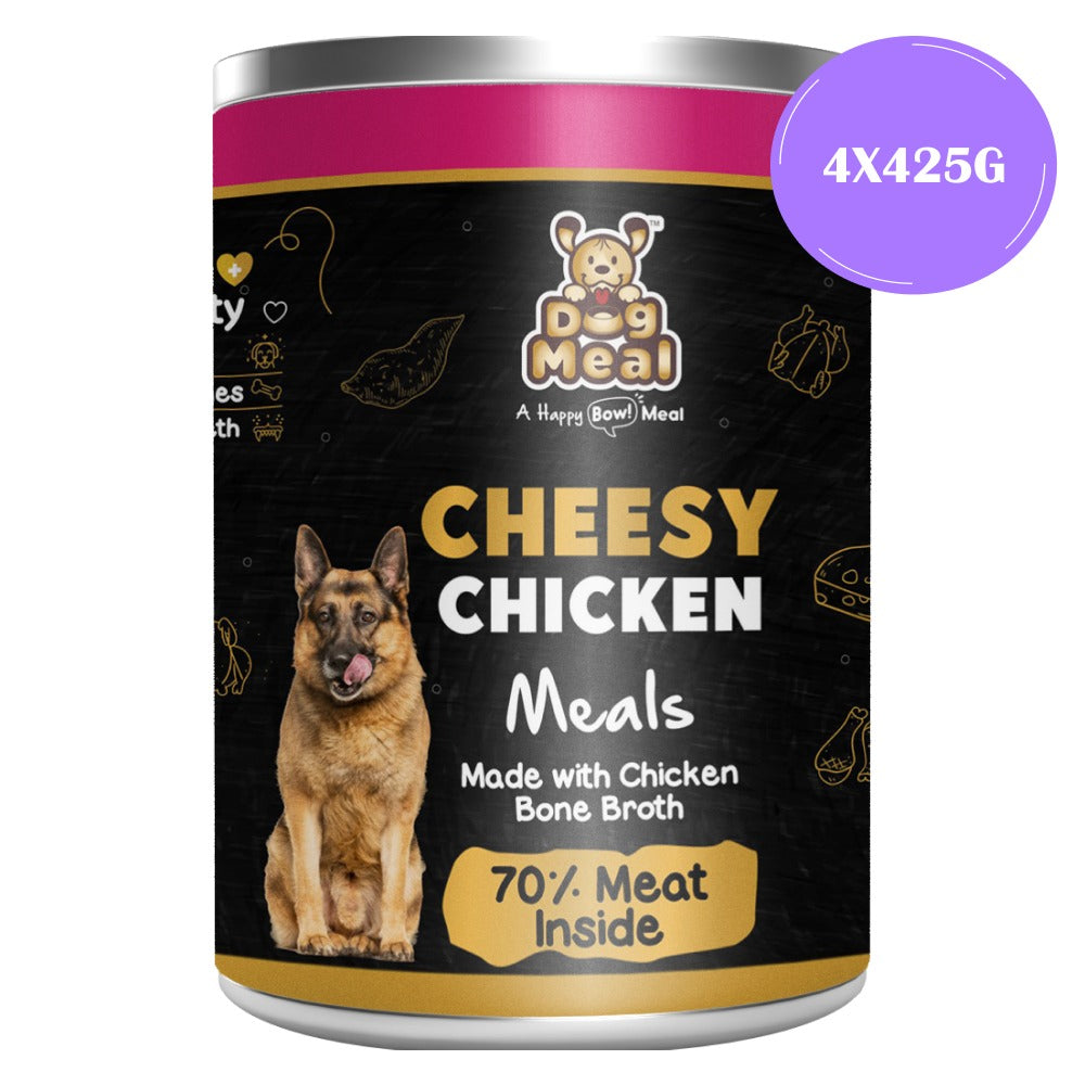 Dog Meal Cheesy Chicken Meals Dog Wet Food