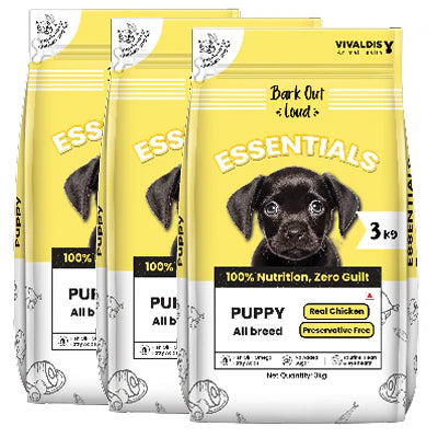 Bark Out Loud Essentials Real Chicken All Breed Puppy Dog Dry Food