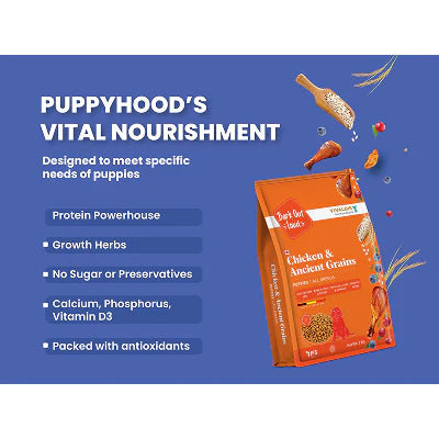 Bark Out Loud Chicken & Ancient Grains Puppy Dry Food