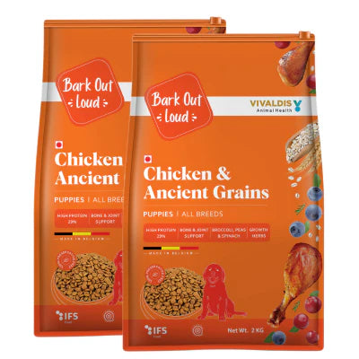 Bark Out Loud Chicken & Ancient Grains Puppy Dry Food