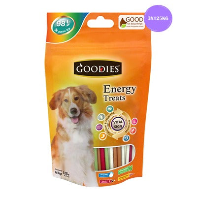 Goodies Energy Treats Mixed Flavour Stick Dog Treats