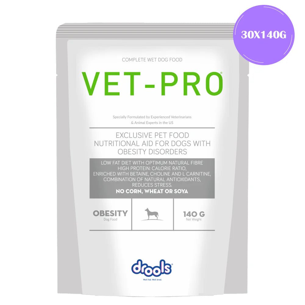 Drools VET PRO Obesity Pet Wet Food for Dogs