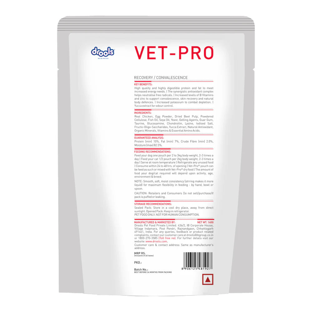 Drools VET PRO Recovery/Convalescence Pet Wet Food