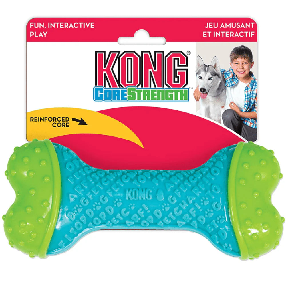 Kong Corestrength Bone Toy for Dogs (Blue) | For Aggressive Chewers