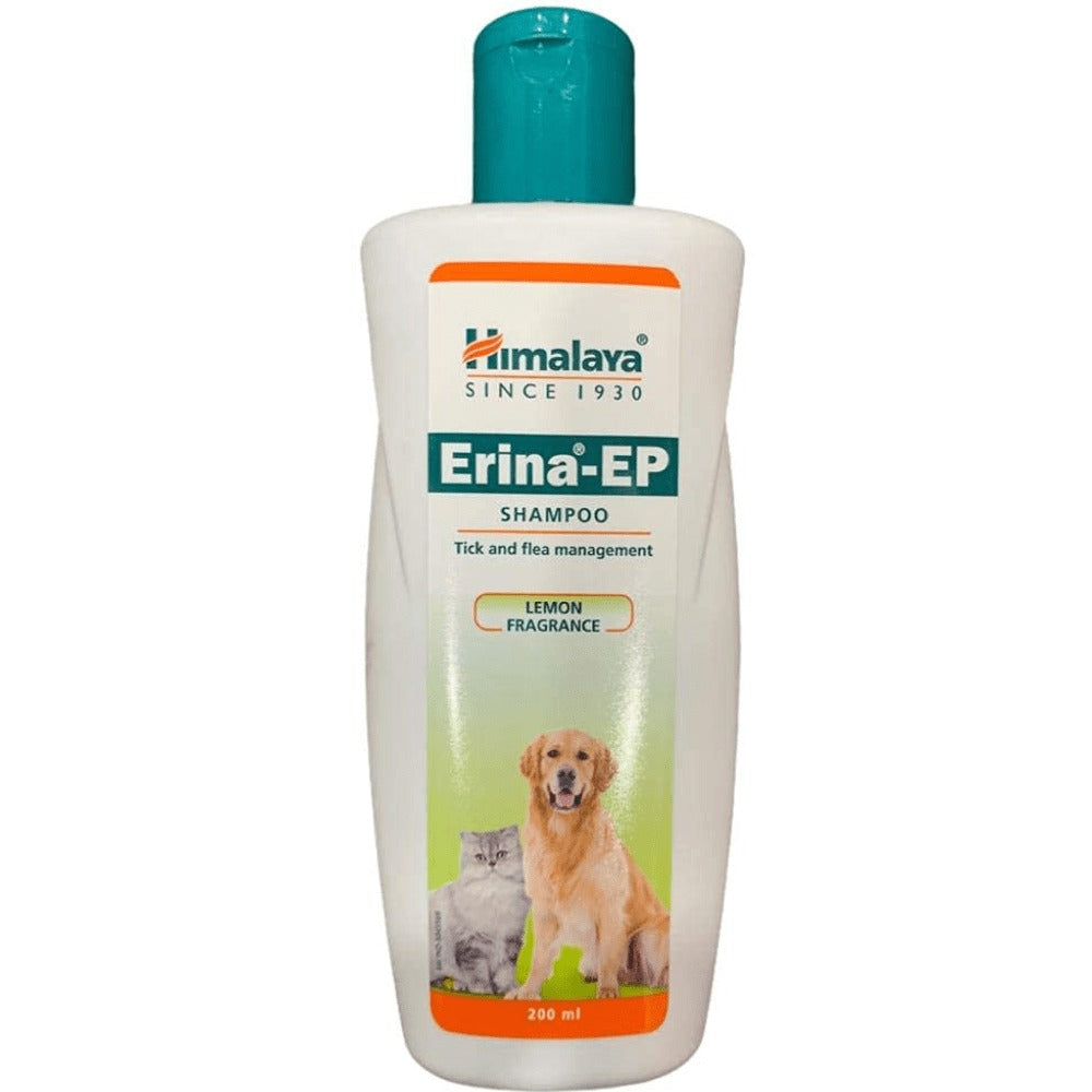 Himalaya Erina EP Tick and Flea Shampoo for Dogs and Cats