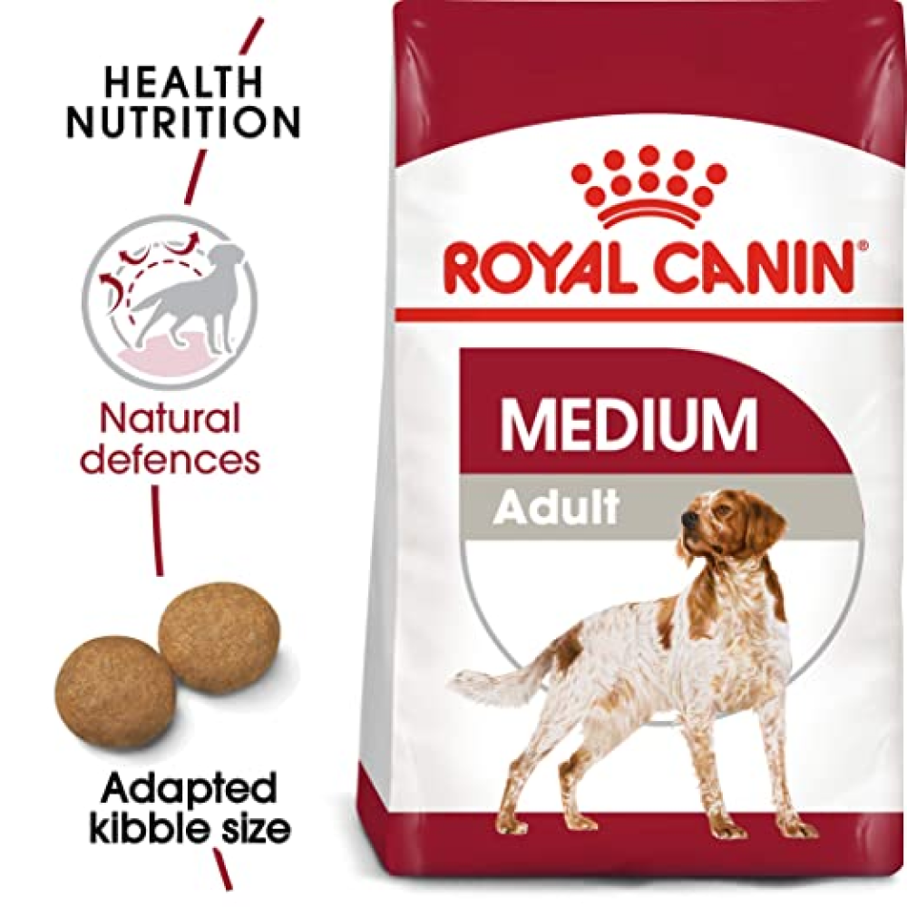 Royal Canin Medium Adult Dog Dry and Wet Food Combo