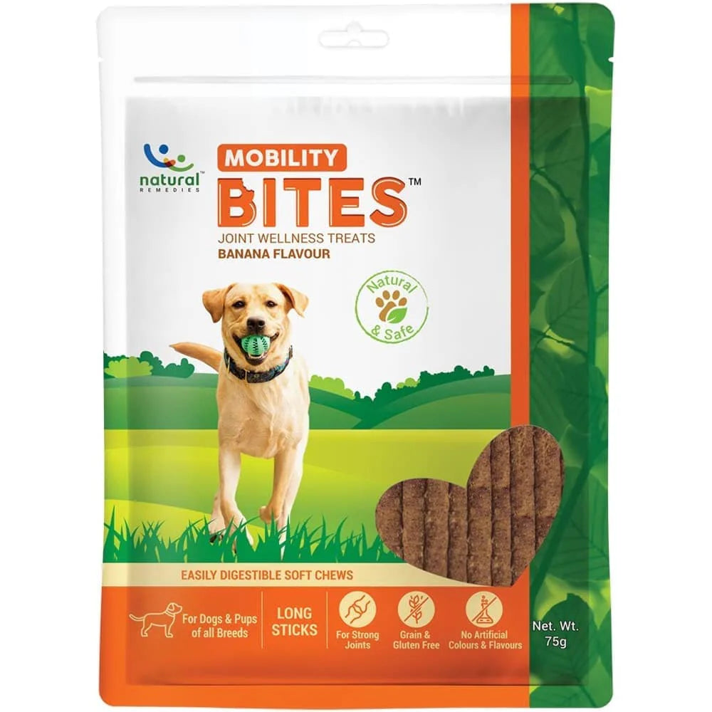 Natural Remedies Mobility Bites Chew Treats for Dogs