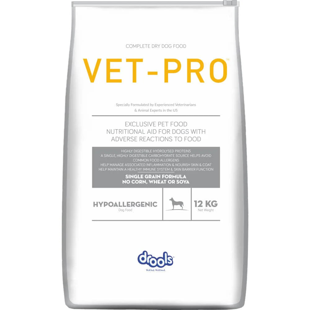 Drools VET PRO Hypoallergenic Adult Dog Dry Food