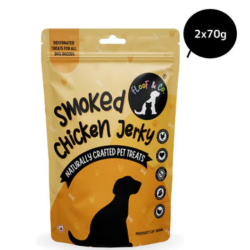 Floof & Co Smoked Chicken Jerky Dog Treats