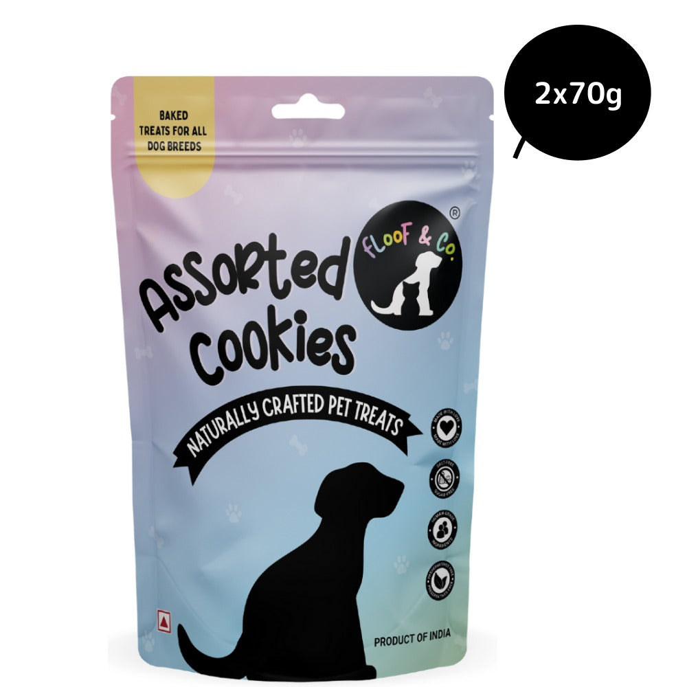 Floof & Co Assorted Cookies Dog Treats