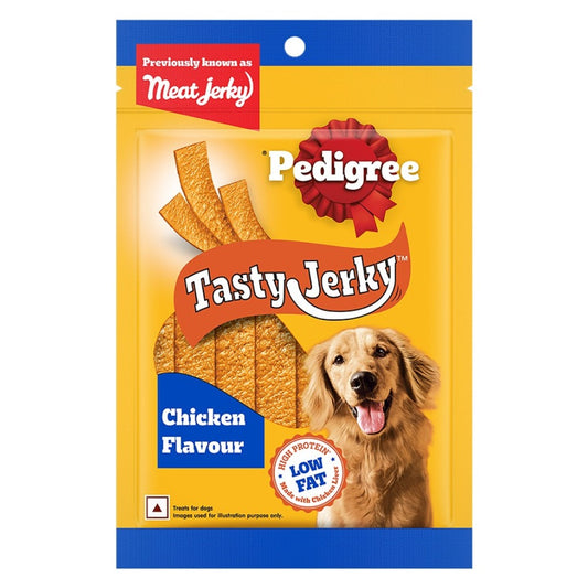 Pedigree Chicken & Liver Flavour Tasty Jerky Dog Treat