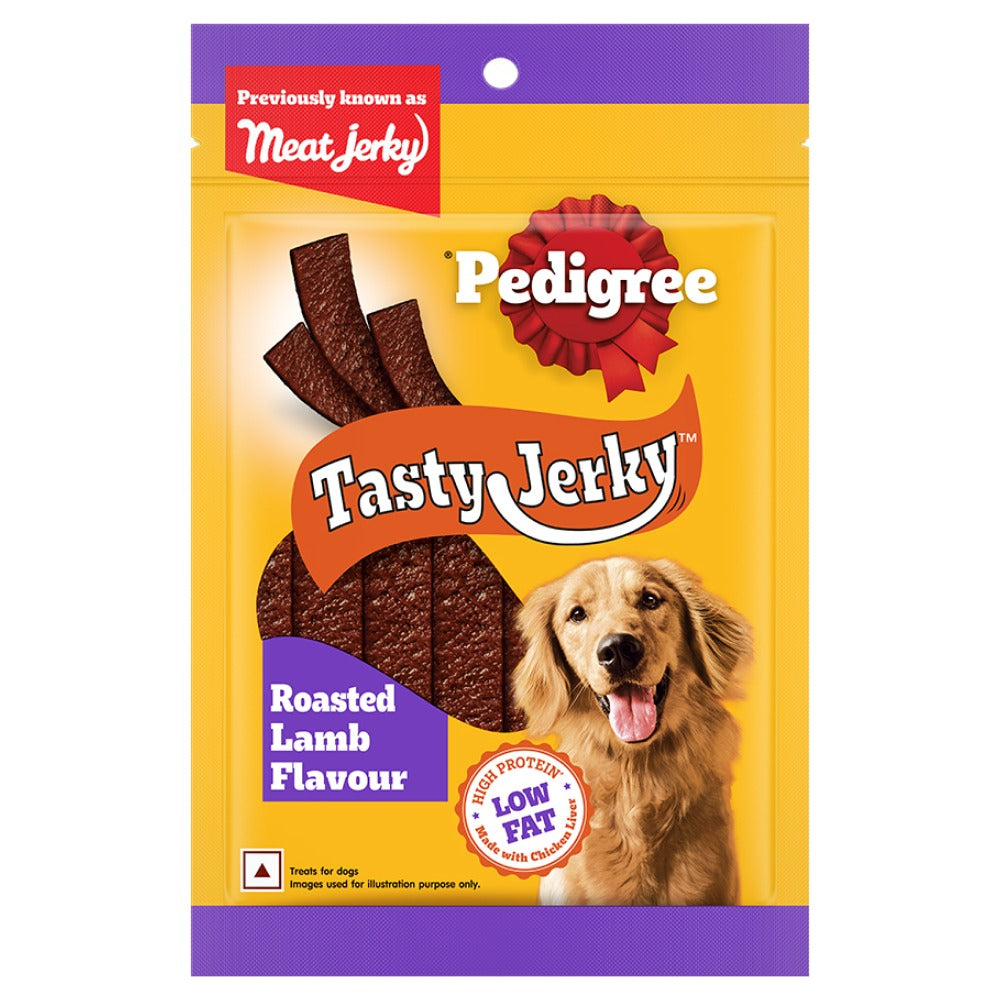 Pedigree Roasted Lamb Tasty Jerky Dog Treat