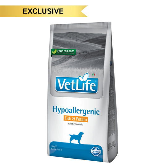 Farmina Vet Life Fish & Potato Hypoallergenic Canine Formula Adult Dog Dry Food